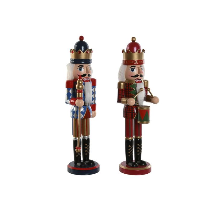 Figura Navidad Fantasia DKD Home Decor Rojo Azul 11 x 38 x 11 cm (4 Unidades) 0 Figura Navidad Fantasia DKD Home Decor Rojo Azul 11 x 38 x 11 cm (4 Unidades) 0