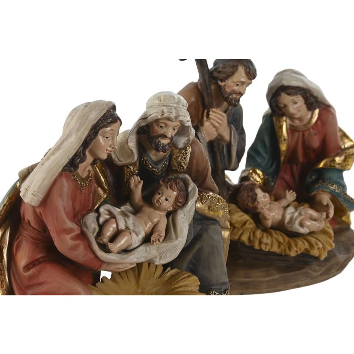 Nacimiento Navidad Tradicional DKD Home Decor Multicolor 11 x 15.5 x 15 cm (4 Unidades) 1