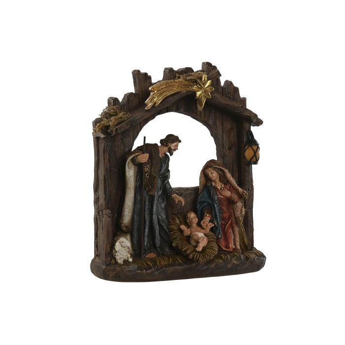 Nacimiento Navidad Tradicional DKD Home Decor Multicolor 7.5 x 21.5 x 19.5 cm (4 Unidades)