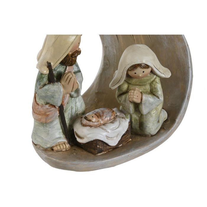 Nacimiento Navidad Tradicional DKD Home Decor Multicolor 7 x 14 x 11 cm (4 Unidades) 1