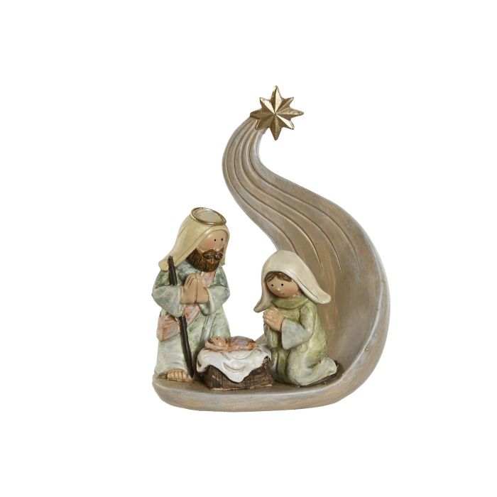 Nacimiento Navidad Tradicional DKD Home Decor Multicolor 7 x 14 x 11 cm (4 Unidades)