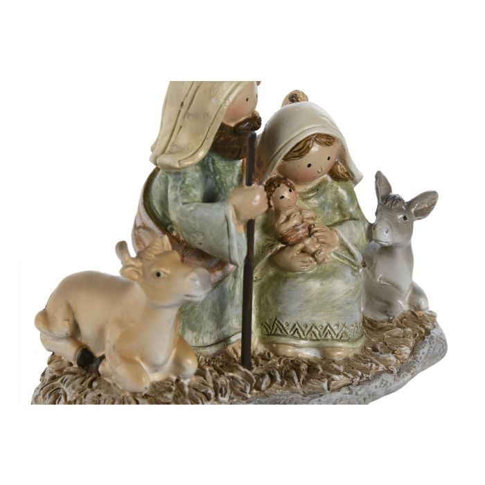 Nacimiento Navidad Tradicional DKD Home Decor Multicolor 5.5 x 9 x 11.5 cm (4 Unidades) 1