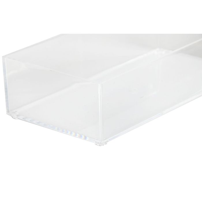 Caja  DKD Home Decor Transparente Natural 9.5 x 10 x 19 cm (4 Unidades) 3