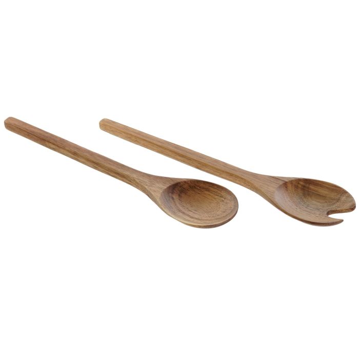 Utensilios Basicos DKD Home Decor Natural 6.5 x 2 x 30 cm Set de 2 (4 Unidades) 1