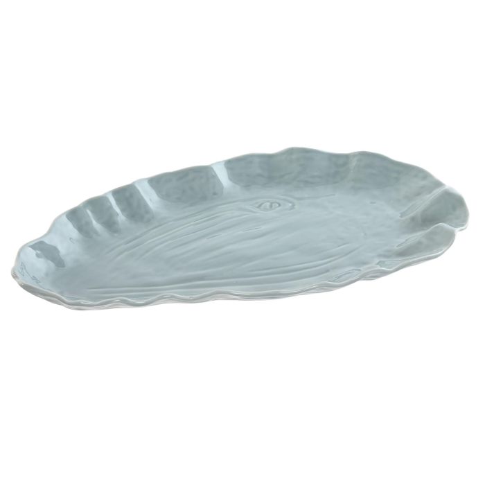 Bandeja Mediterraneo DKD Home Decor Azul 22 x 3 x 37 cm (4 Unidades)