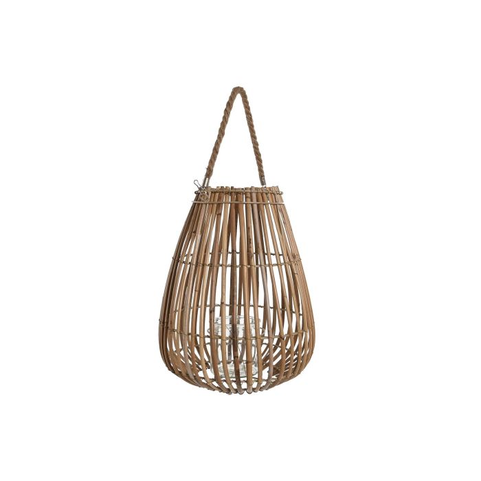 Portavela Balines DKD Home Decor Natural 27 x 37 x 27 cm (4 Unidades) 3