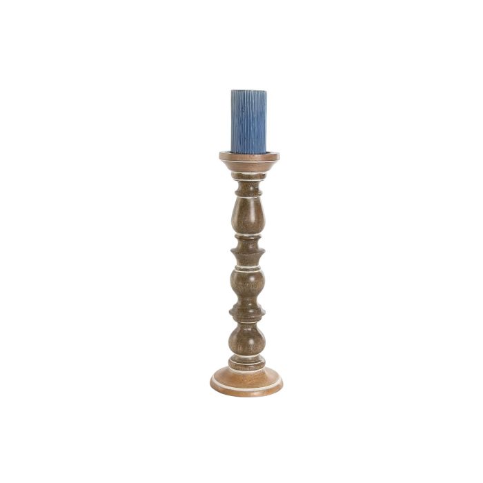 Candelabro Romantico DKD Home Decor Marron 15 x 46 x 15 cm (4 Unidades) 2