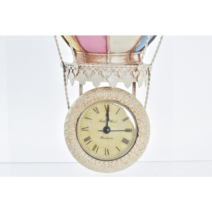 Reloj Pared Vintage DKD Home Decor Multicolor Lila 7 x 13.5 x 26 cm (4 Unidades) 1