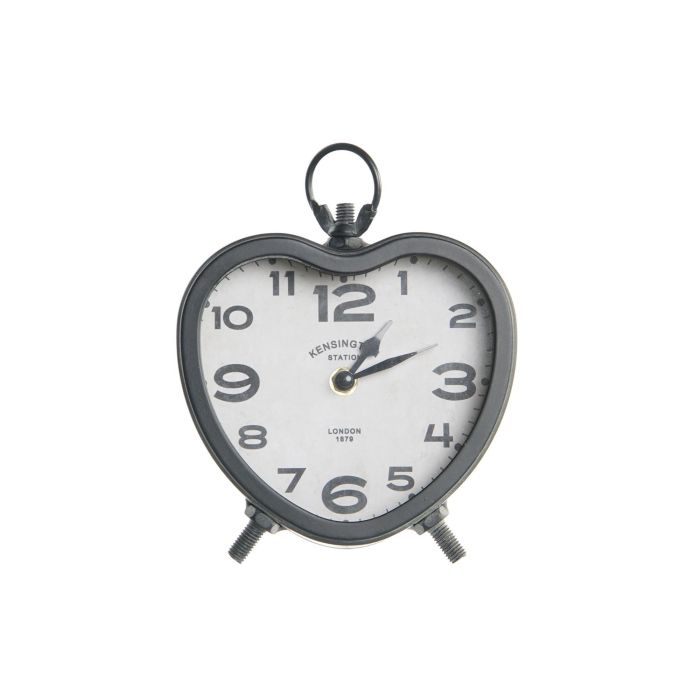 Reloj Sobremesa Vintage DKD Home Decor Dorado Negro 6 x 19.5 x 16 cm (4 Unidades) 1