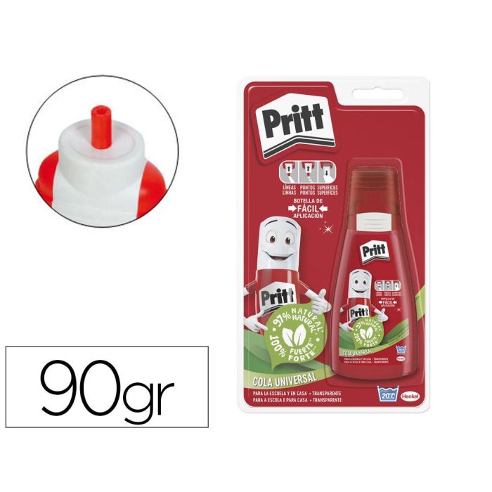 Pegamento Cola Universal Pritt Transparente Bote De 100 gr 5 unidades