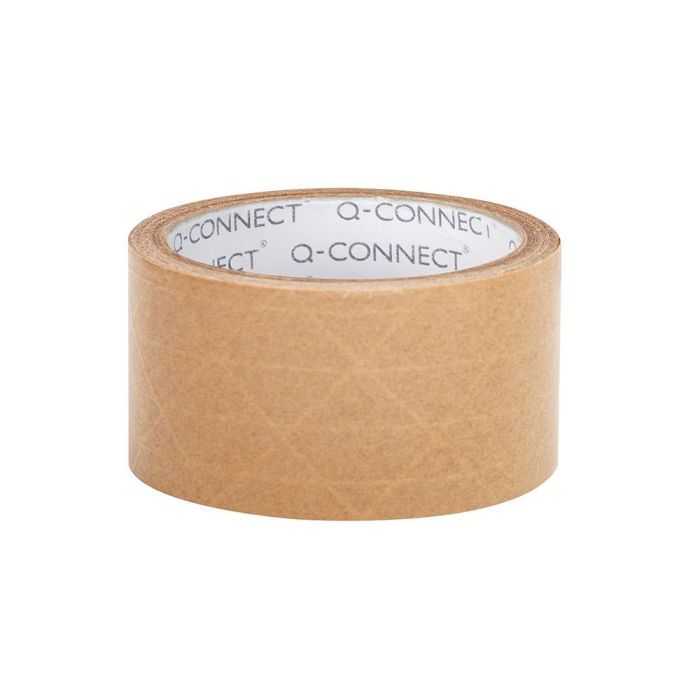 Cinta Adhesiva Q-Connect Kraft Reforzado 50Mt X 50 mm Para Embalaje 6 unidades 1