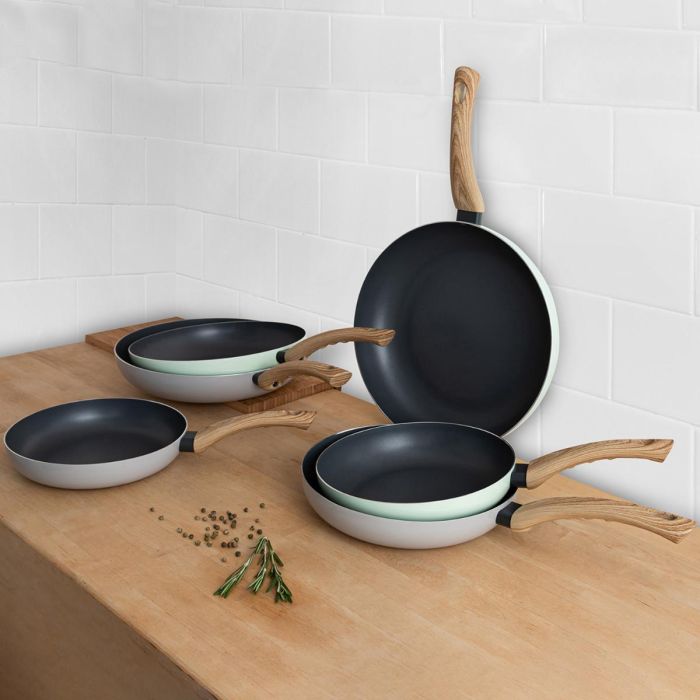 Sarten Aluminio Estampado Moss Quid 28 cm (6 Unidades) 3