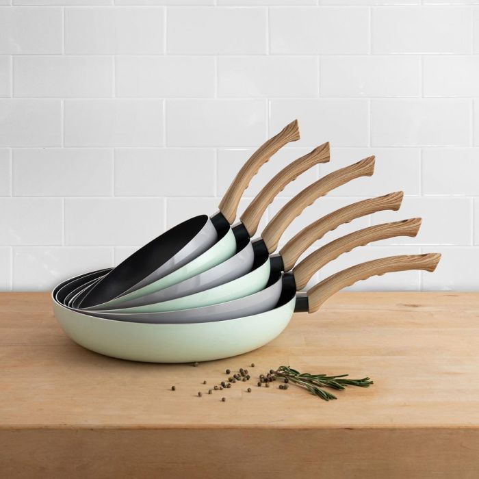 Sarten Aluminio Estampado Moss Quid 28 cm (6 Unidades) 4