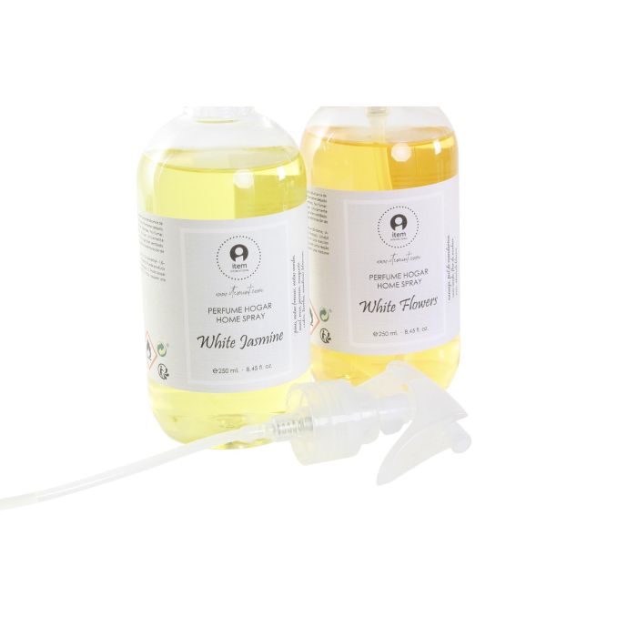 Spray Basicos DKD Home Decor Transparente Amarillo 7 x 21 x 7 cm (6 Unidades) 1