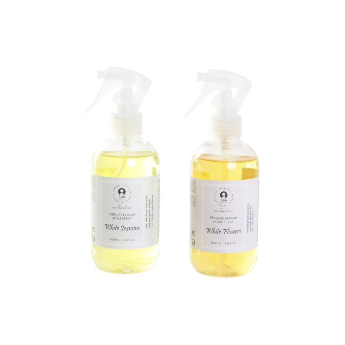 Spray Basicos DKD Home Decor Transparente Amarillo 7 x 21 x 7 cm (6 Unidades) 2