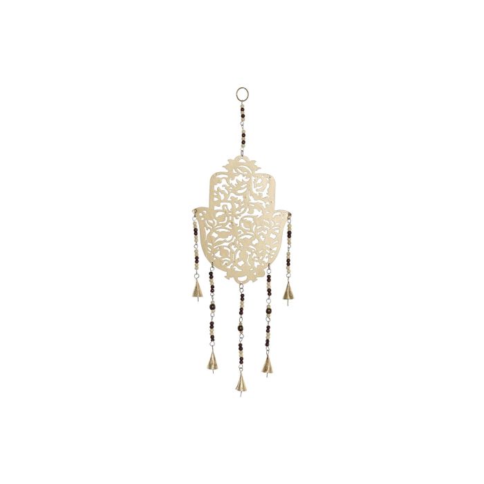 Decoracion Colgante Arabe DKD Home Decor Dorado 2 x 59 x 22 cm (6 Unidades)