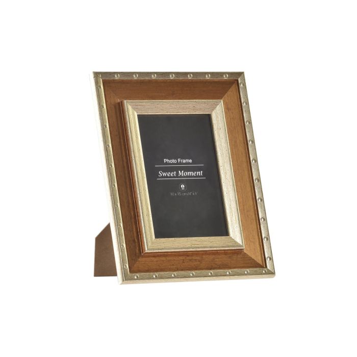 Marco Foto 10X15 Glam DKD Home Decor Dorado 2.2 x 24 x 19 cm (6 Unidades)