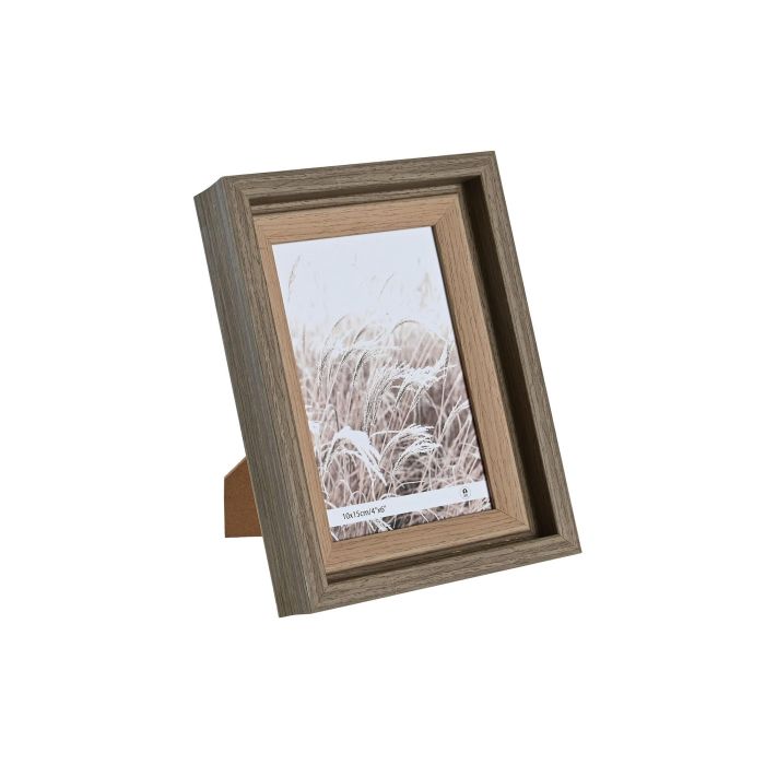 Marco Foto 10X15 Shabby DKD Home Decor Marron 3.5 x 20 x 15 cm (6 Unidades)