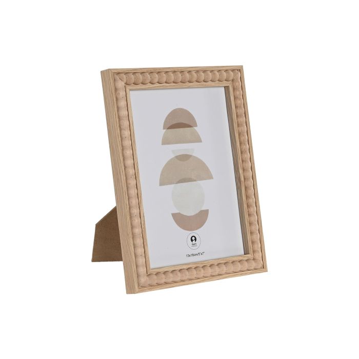 Marco Foto 13X18 Basicos DKD Home Decor Natural 1.8 x 21 x 16 cm (6 Unidades)