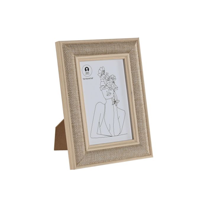 Marco Foto 10X15 Basicos DKD Home Decor Natural 1.8 x 21 x 16 cm (6 Unidades)