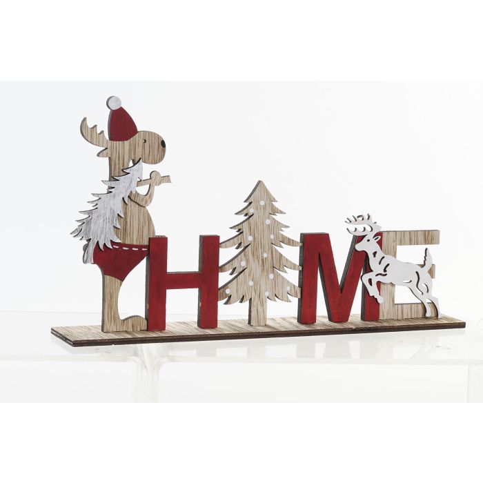 Decoracion Navidad Alpina DKD Home Decor Natural 5 x 17 x 30 cm (6 Unidades)