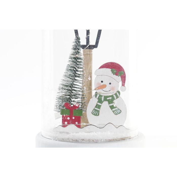 Decoracion Navidad Tradicional DKD Home Decor Blanco Rojo 11 x 18 x 11 cm (6 Unidades) 2