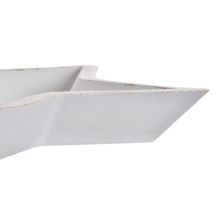 Bandeja Vaciabolsillos Navidad Moderna DKD Home Decor Blanco 23.5 x 3 x 23.5 cm (6 Unidades) 2