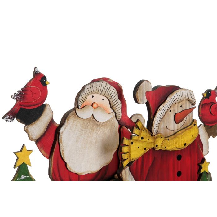 Decoracion Navidad Tradicional DKD Home Decor Multicolor 6 x 32.5 x 30.5 cm (6 Unidades) 1