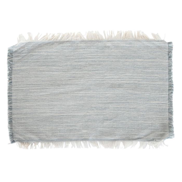 Individual Basicos DKD Home Decor Azul Blanco 33 x 0.1 x 46 cm (6 Unidades)