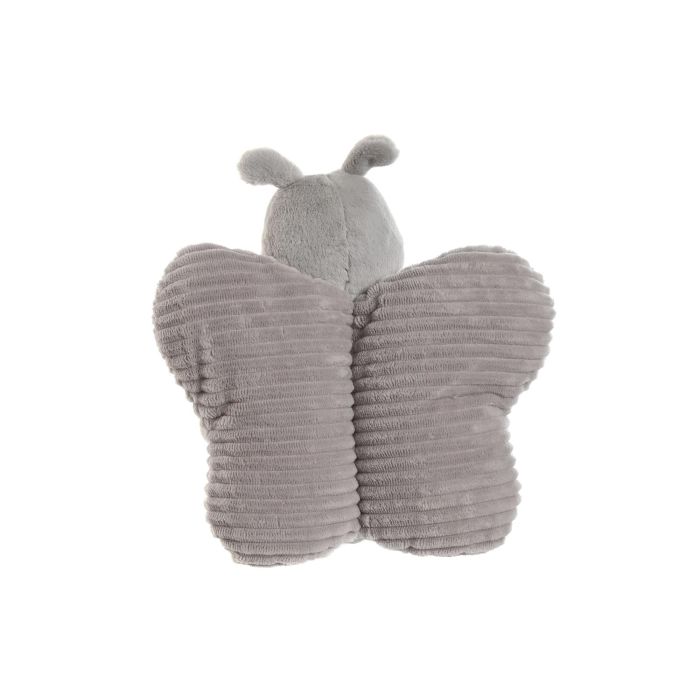 Peluche Kids DKD Home Decor Gris Rosa 5 x 30 x 30 cm (6 Unidades) 2