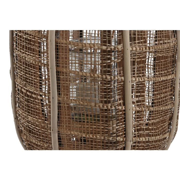 Portavela Balines DKD Home Decor Natural 22 x 32 x 22 cm (6 Unidades) 3