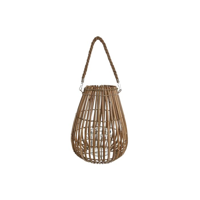 Portavela Balines DKD Home Decor Natural 24 x 32 x 24 cm (6 Unidades) 3