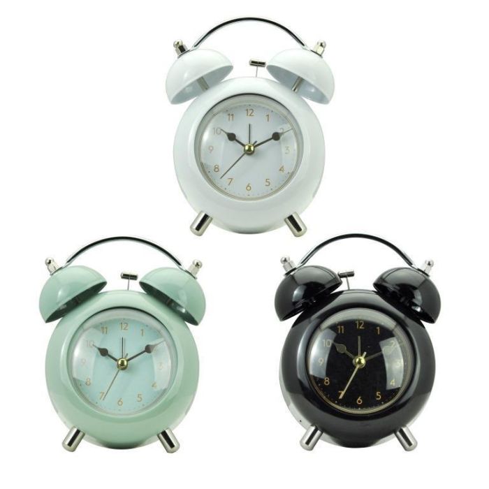 Reloj Despertador Vintage DKD Home Decor Verde Negro 5.8 x 14.9 x 11.2 cm (6 Unidades)