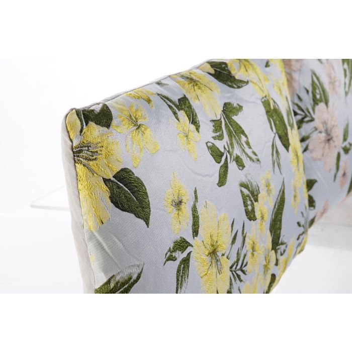 Cojin Shabby DKD Home Decor Amarillo Verde 10 x 30 x 50 cm (6 Unidades) 1