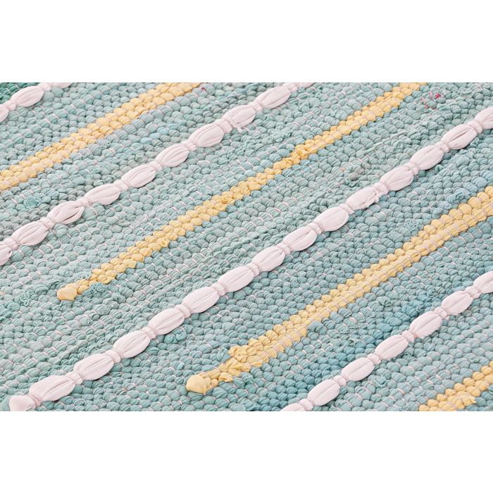 Alfombra Basicos DKD Home Decor Multicolor 50 x 0.75 x 80 cm (6 Unidades) 2