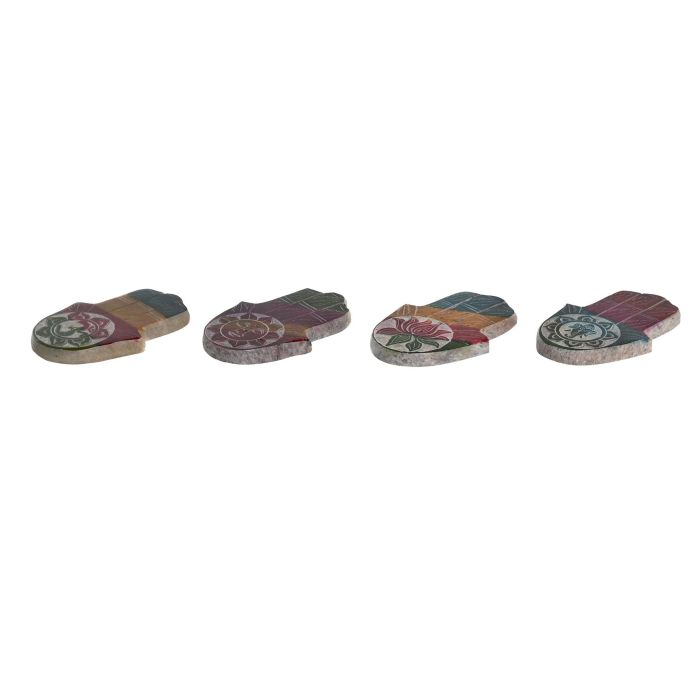 Soporte Incienso Indio DKD Home Decor Multicolor 9 x 1 x 6 cm (8 Unidades)