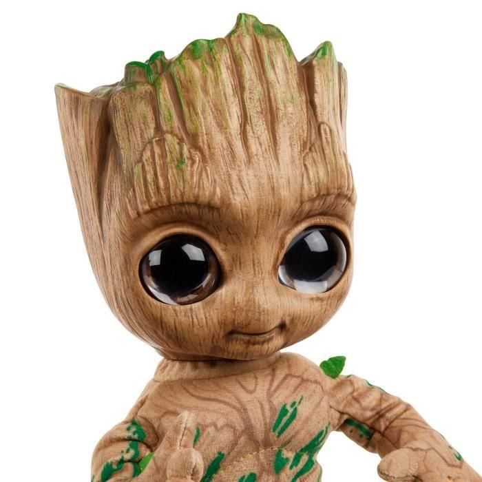 Marvel Yo Soy Groot Peluche Groot Bailón Hjm23 Mattel 4