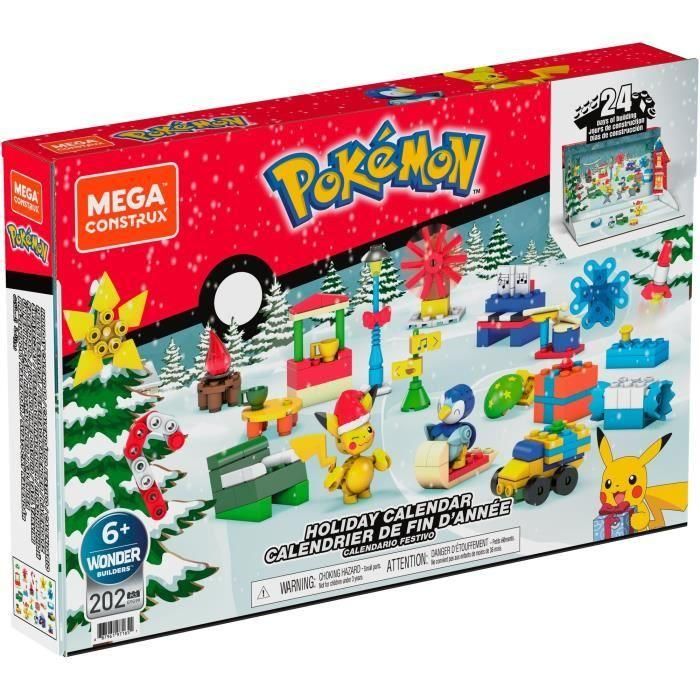 Mega Construx - Pokémon - Calendario de Adviento y juego de construcción GYG99