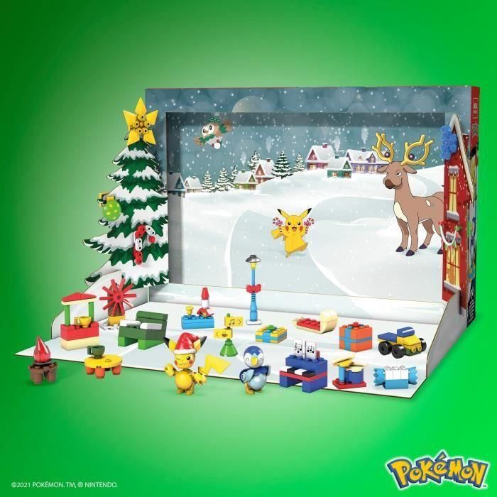 Mega Construx - Pokémon - Calendario de Adviento y juego de construcción GYG99 5