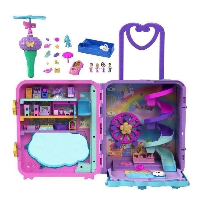 MALETA SORPRESA POLLY POCKET - POLLY POCKET - HKV43 - CAJA COMPACTA MINI MUÑECA POLLY POCKET 1