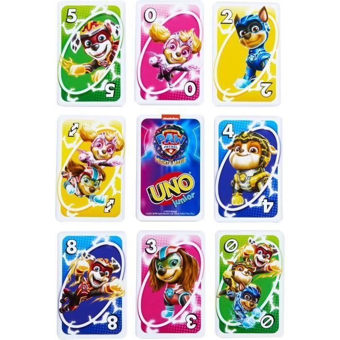 Juego de Mesa Mattel Uno Junior Paw Patrol 3