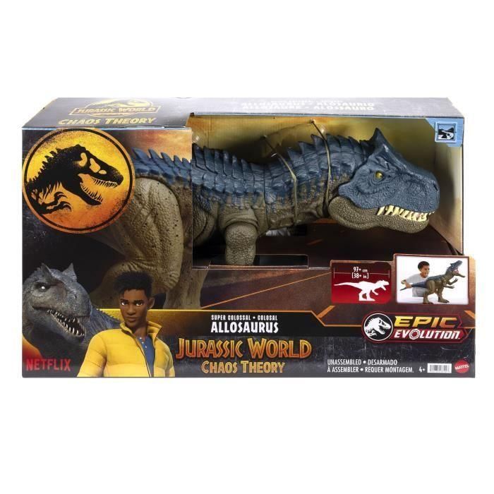 Jurassic World - Allosaurus Super Colossal - Figura de acción de 96 cm HRX53 5