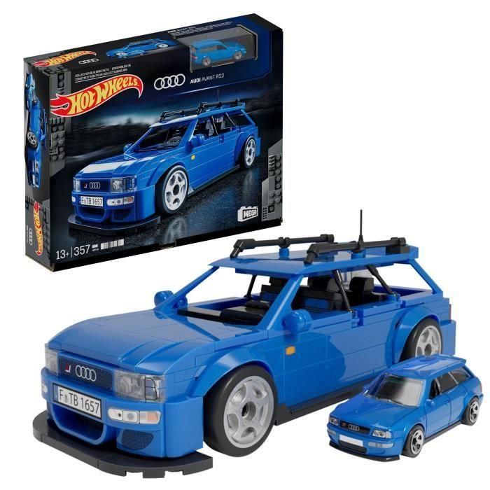 MEGA-Hot Wheels-Audi Avant RS2 caja de 354 piezas HRY19 MEGA-Hot Wheels-Audi Avant RS2 caja de 354 piezas HRY19