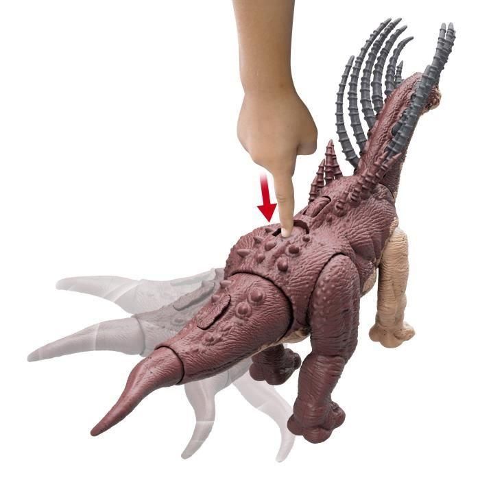 Jurassic World - Bajadasaurus Mega Action - Figura articulada HTK80 5