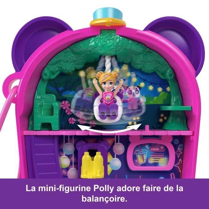 Polly Pocket-Panda Bubble Tea-Box con 2 minifiguras y panda HWN95 5