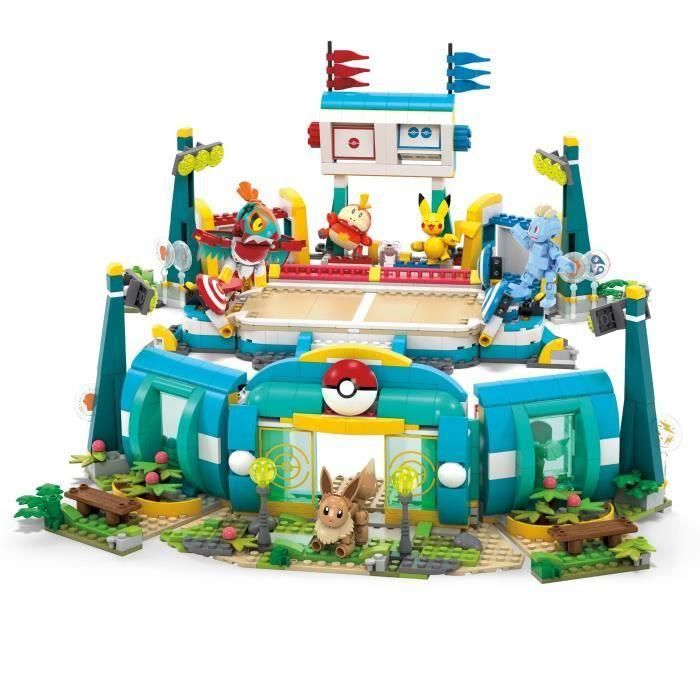 Estadio De Entrenamiento Pokemon Hwr82 Mega Bloks