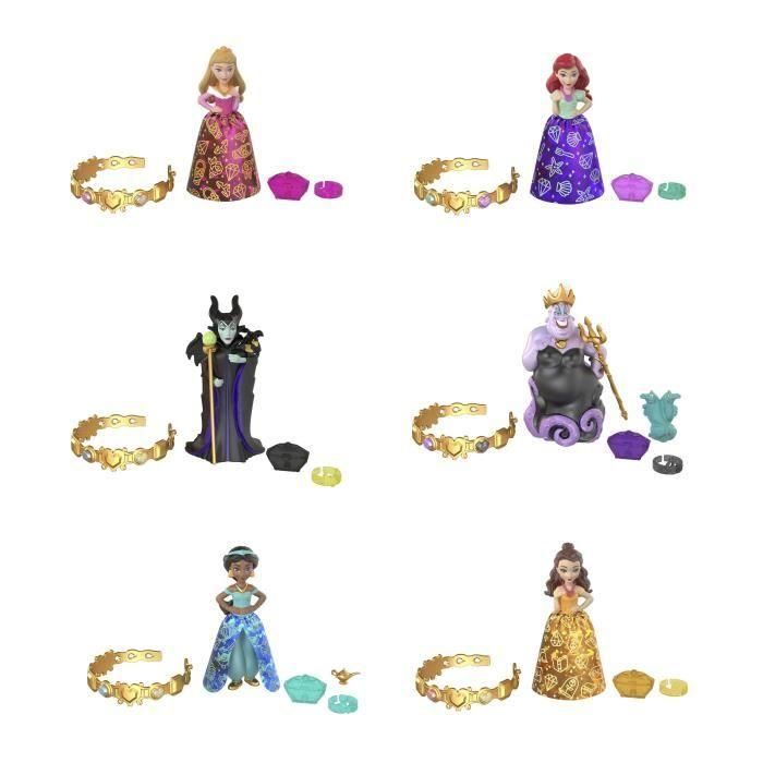 Princesas Disney-Mini-Muñecas Realeza Color Reveal-Surtido HXH16 4