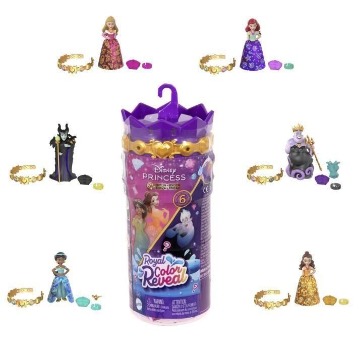 Princesas Disney-Mini-Muñecas Realeza Color Reveal-Surtido HXH16