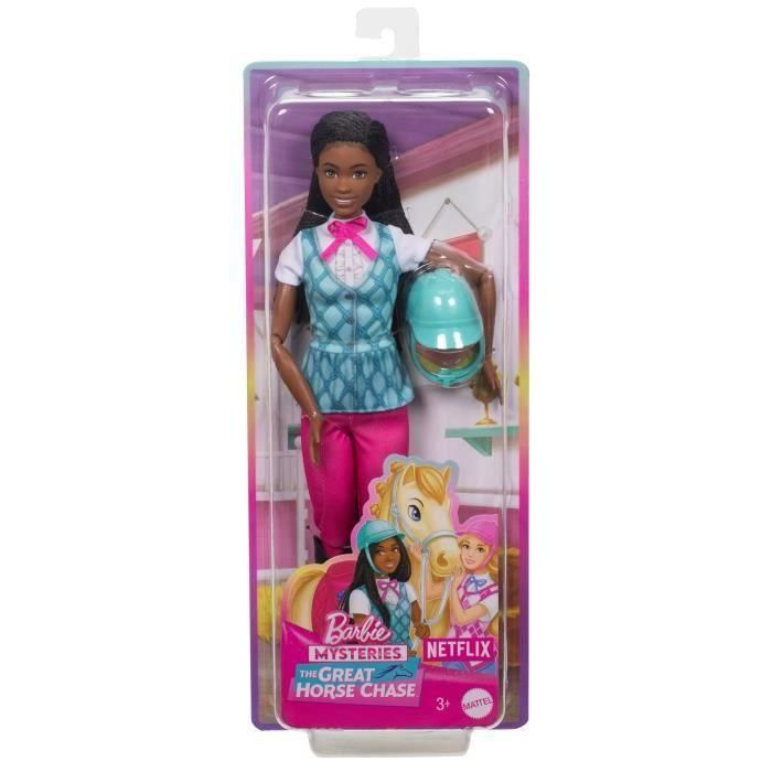 Barbie - Barbie Mysteries: La gran persecución del caballo, muñeca Brooklyn HXJ39 3