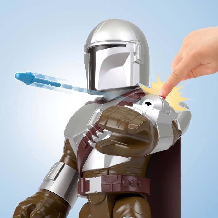 Imaginext - STAR WARS - Figura El Mandaloriano XXL, 40 cm HXT20 4